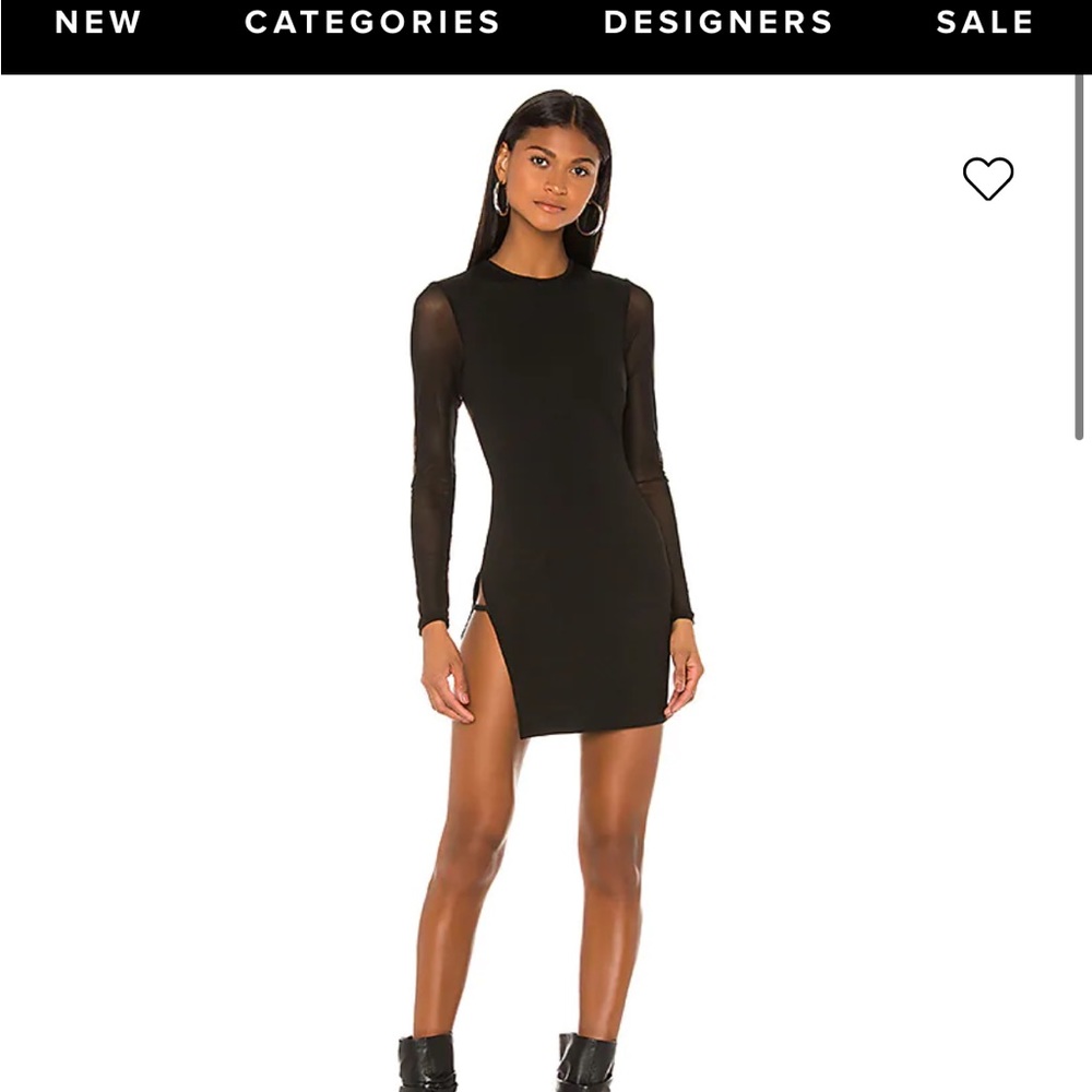 Beautiful black long sleeve revolve dress! Worn only once :) great condition